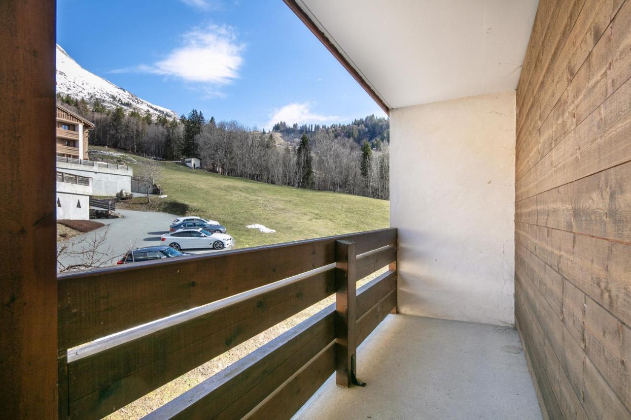 Apartamento Le Cerf Des Alpages - Appt Cosy Pour 2 La Giettaz Exterior foto