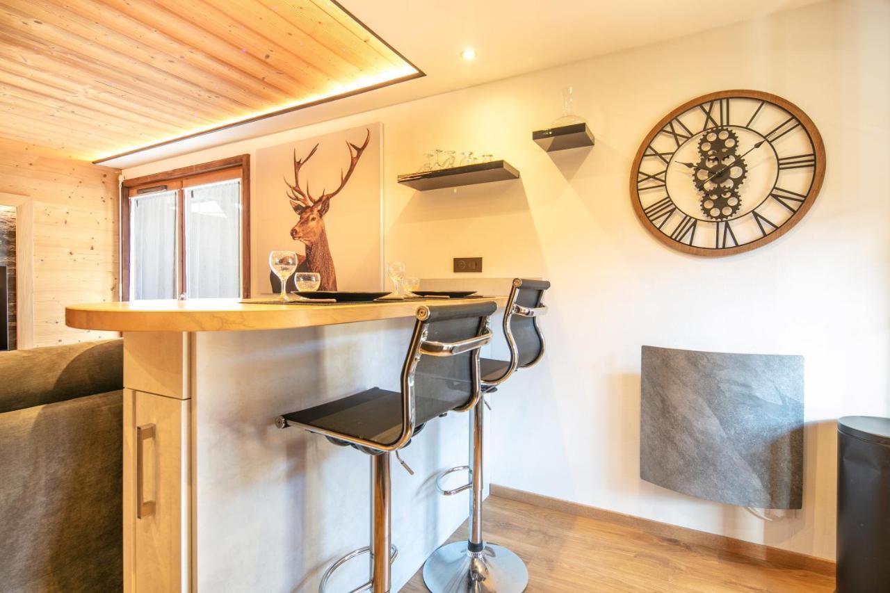 Apartamento Le Cerf Des Alpages - Appt Cosy Pour 2 La Giettaz Exterior foto